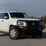 MCC FALCON A-FRAME BULLBAR WITH FOG LIGHTS FOR MITSUBISHI TRITON 24-ON