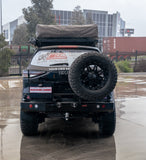 MCC REAR WHEEL CARRIER BAR WITH SINGLE JERRY CAN HOLDER FOR ISUZU MUX 21-ON