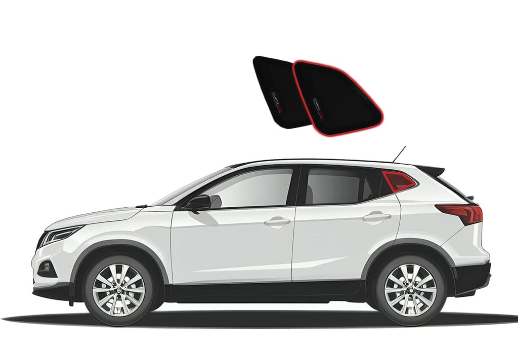 NISSAN QASHQAI/ROGUE SPORT 2ND GENERATION PORT WINDOW SHADES (J11; 2013-2022)