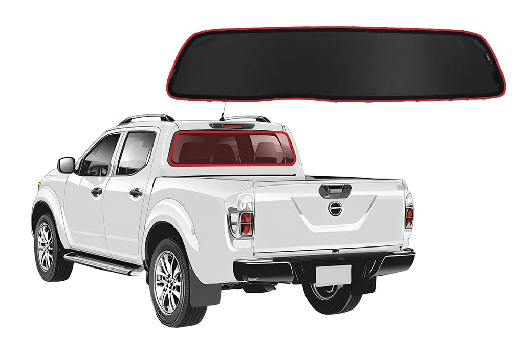 NISSAN NAVARA/NP300 3RD GENERATION | MERCEDES-BENZ X-CLASS | RENAULT ALASKAN REAR WINDSCREEN SHADE (FIXED WINDOW)