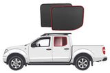 NISSAN NAVARA 2ND GENERATION CAR REAR WINDOW SHADES (D40; 2004-2021)