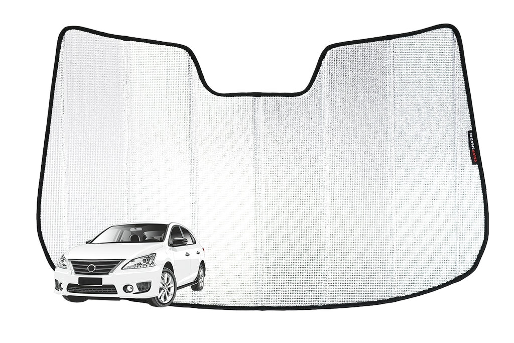 NISSAN PULSAR/SYLPHY/SENTRA SEDAN FRONT WINDSCREEN SUN SHADE (B17; 2013-2017)