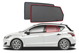 NISSAN PULSAR/TIIDA HATCHBACK 2ND GENERATION CAR REAR WINDOW SHADES (C12; 2011-2018)