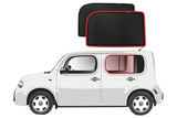 NISSAN CUBE 3RD GENERATION CAR REAR WINDOW SHADES (Z12; 2009-2019)