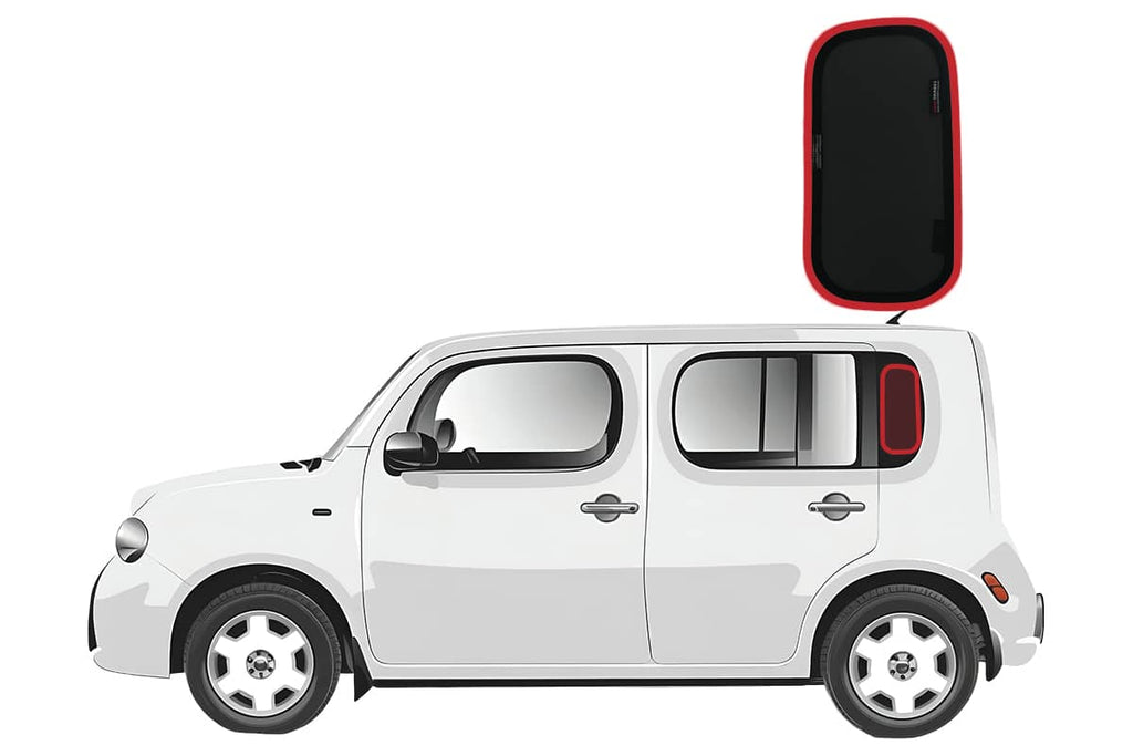 NISSAN CUBE 3RD GENERATION PORT WINDOW SHADES (Z12; 2009-2019)