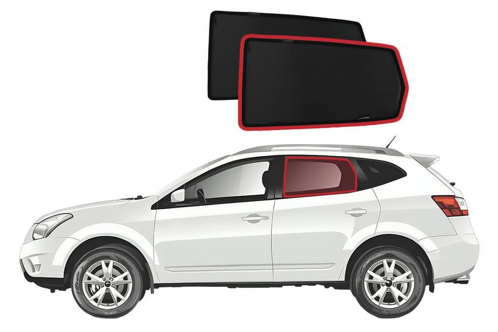 NISSAN ROGUE 1ST GENERATION CAR REAR WINDOW SHADES (2008-2015)