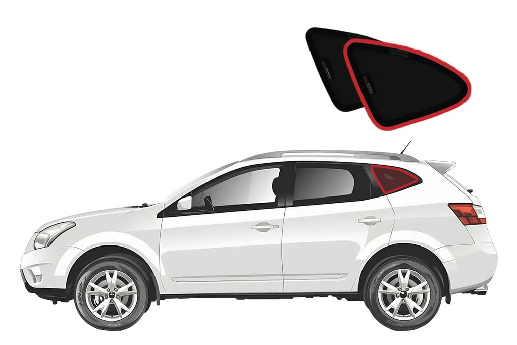 NISSAN ROGUE 1ST GENERATION PORT WINDOW SHADES (2008-2015)