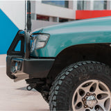MCC FALCON A-FRAME BULLBAR WITH FOG LIGHTS FOR MITSUBISHI PAJERO 91-99