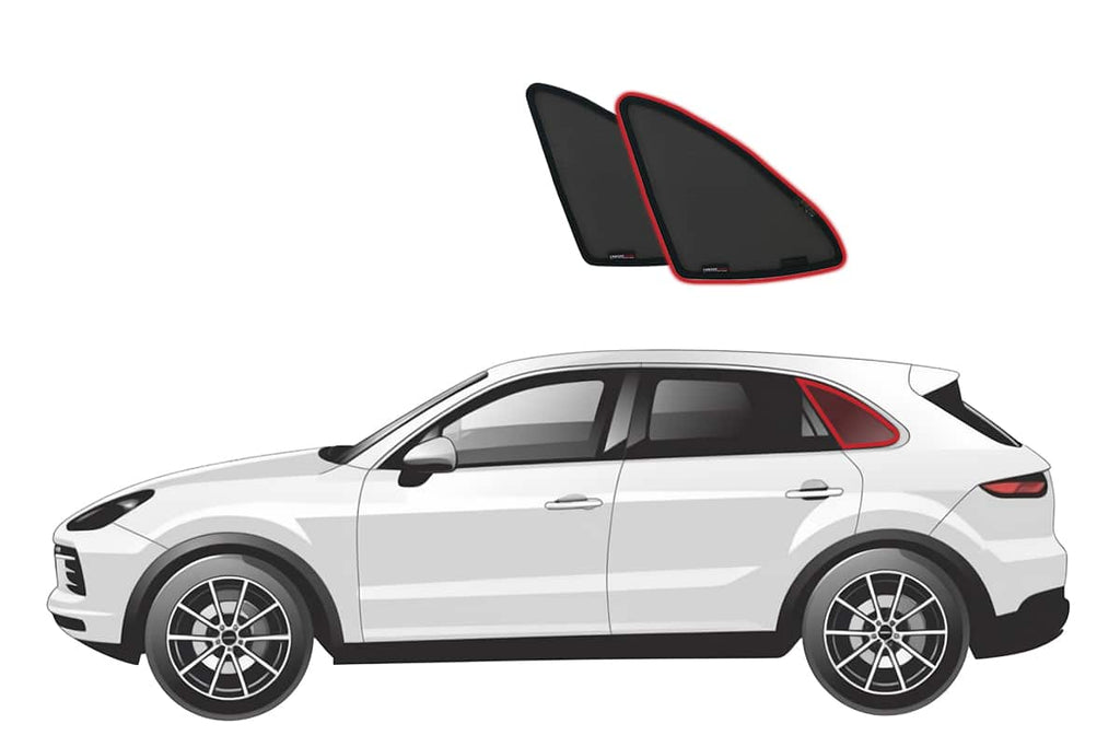 PORSCHE CAYENNE 2ND GENERATION PORT WINDOW SHADES (2010-2017)