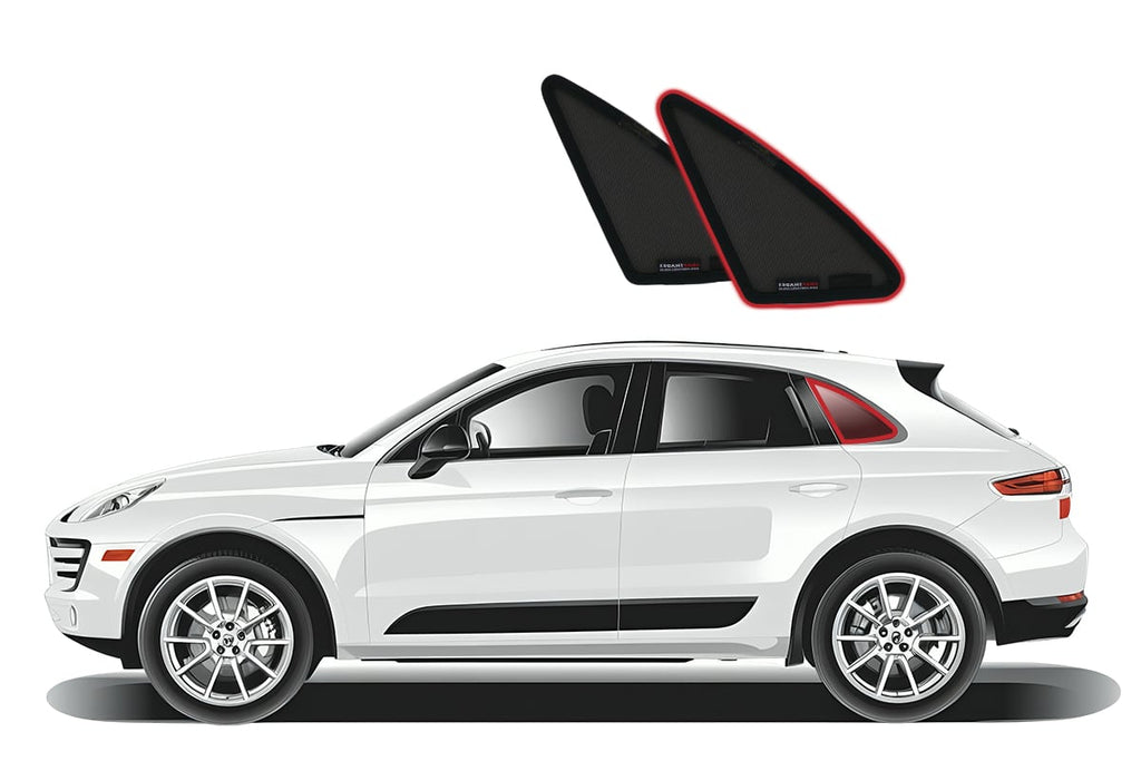 PORSCHE MACAN 1ST GENERATION PORT WINDOW SHADES (95B; 2014-2025)