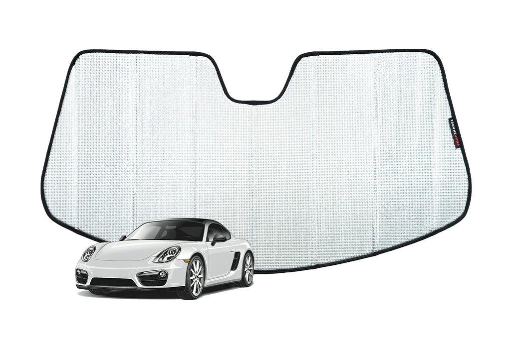 PORSCHE BOXSTER/CAYMAN 3RD GENERATION FRONT WINDSCREEN SUN SHADE (981; 2012-2016)