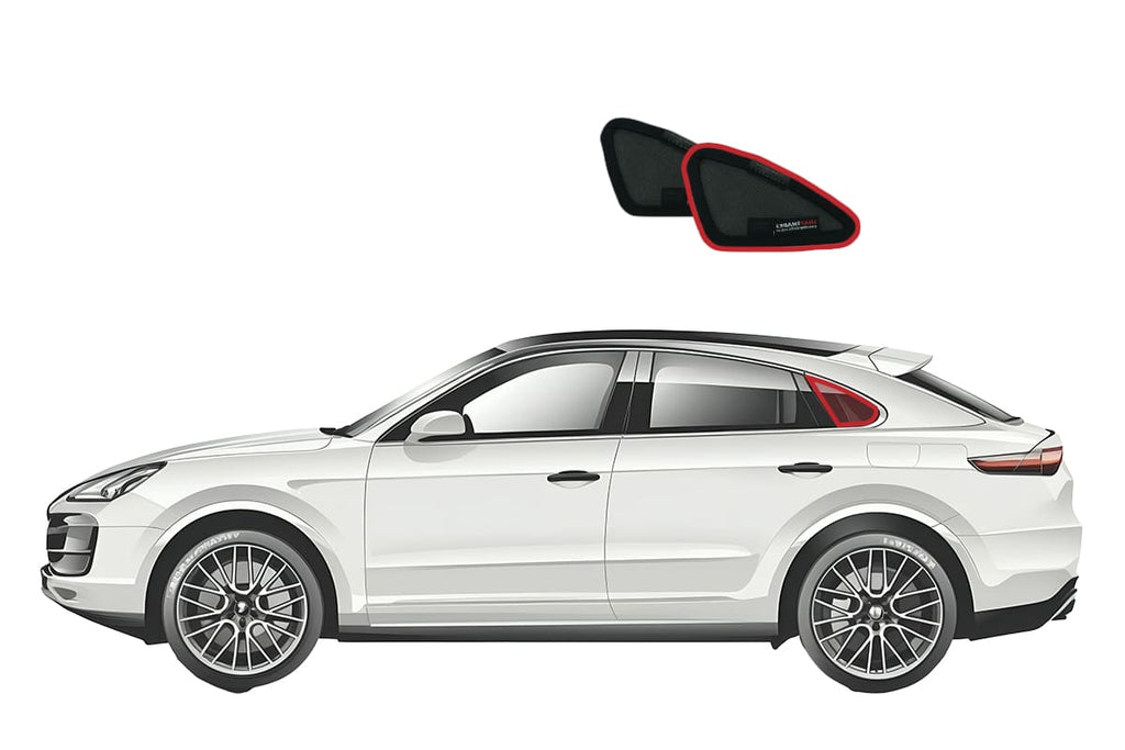 PORSCHE CAYENNE COUPE PORT WINDOW SHADES (9Y3 COUPE; 2019-ON)