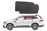 RENAULT KOLEOS 2ND GENERATION | SAMSUNG QM6 CAR REAR WINDOW SHADES (HC; 2016-ON)