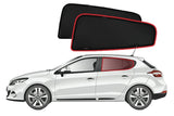 RENAULT MEGANE HATCHBACK 3RD GENERATION CAR REAR WINDOW SHADES (2009-2017)