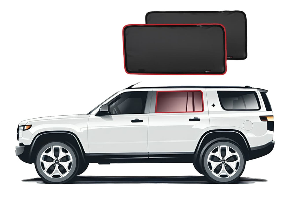 RIVIAN R1S CAR REAR WINDOW SHADES (2022-ON)