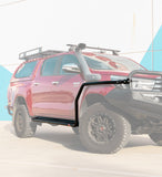 MCC BLACK SIDESTEP/RAIL KIT TO FIT 50MM BULLBAR FOR MITSUBISHI TRITON 06-15