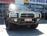 MCC FALCON TRIPLE LOOP BULLBAR WITH FOG LIGHTS FOR NISSAN PATHFINDER 96-04