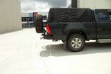 MCC REAR WHEEL CARRIER BAR WITH DUAL JERRY CAN HOLDERS FOR TOYOTA HILUX 05-15