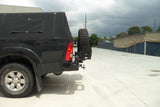 MCC REAR WHEEL CARRIER BAR WITH SINGLE JERRY CAN HOLDER FOR TOYOTA HILUX 05-15