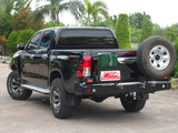 MCC REAR WHEEL CARRIER BAR WITH SINGLE JERRY CAN HOLDER FOR TOYOTA HILUX 15-ON