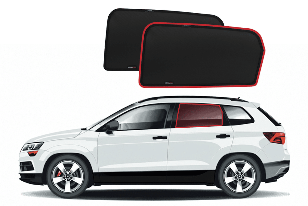 SKODA KAROQ CAR REAR WINDOW SHADES (2017-ON)