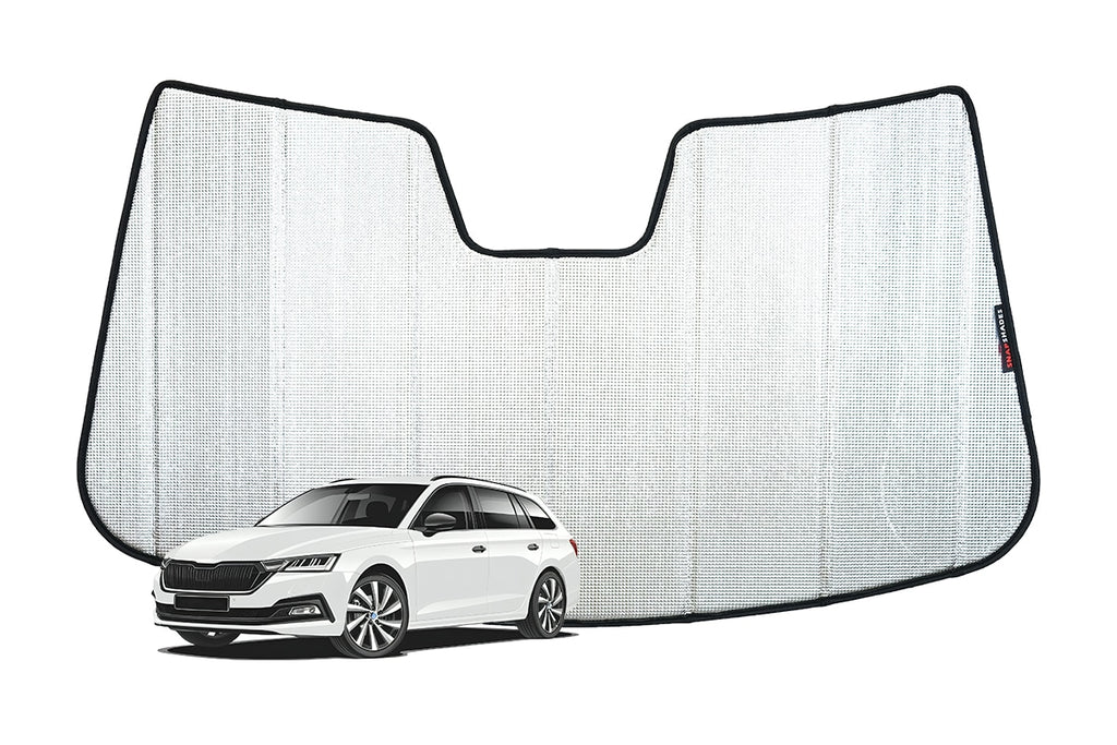 SKODA OCTAVIA WAGON/LIFTBACK 4TH GENERATION FRONT WINDSCREEN SUN SHADE (NX4; 2019-ON)