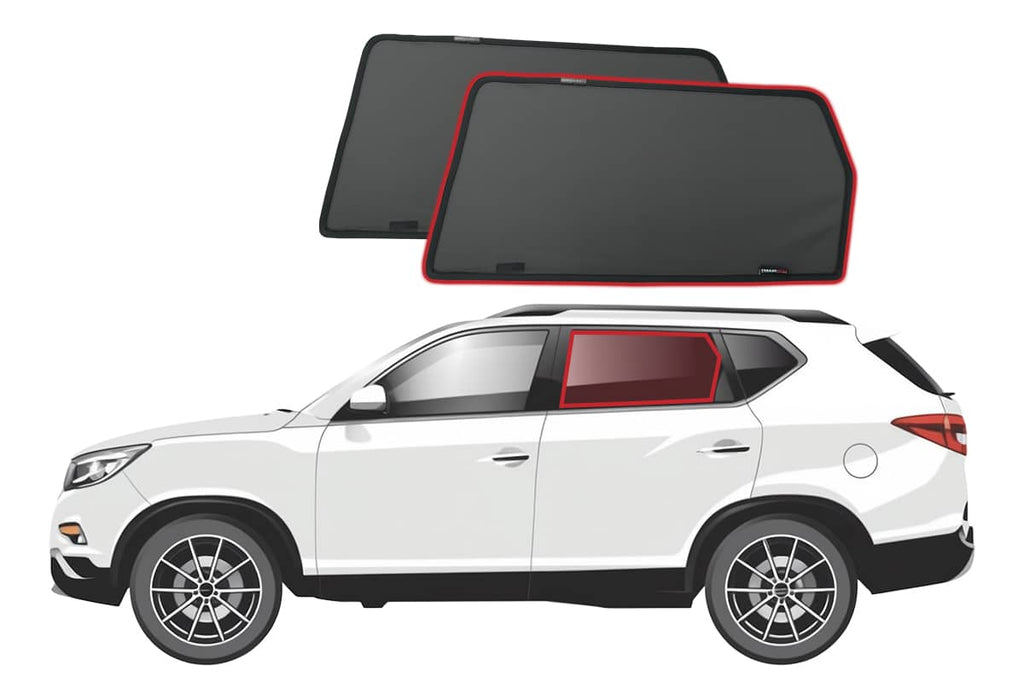 SSANGYONG REXTON 2ND GENERATION CAR REAR WINDOW SHADES (Y400; 2017-ON)