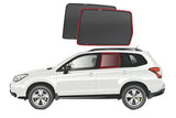 SUBARU FORESTER 4TH GENERATION CAR REAR WINDOW SHADES (SJ; 2013-2018)