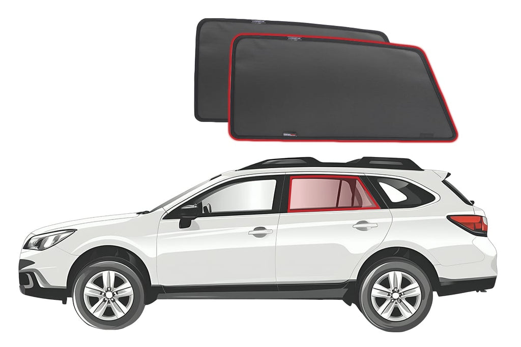 SUBARU OUTBACK 5TH GENERATION CAR REAR WINDOW SHADES (BS; 2015-2020)