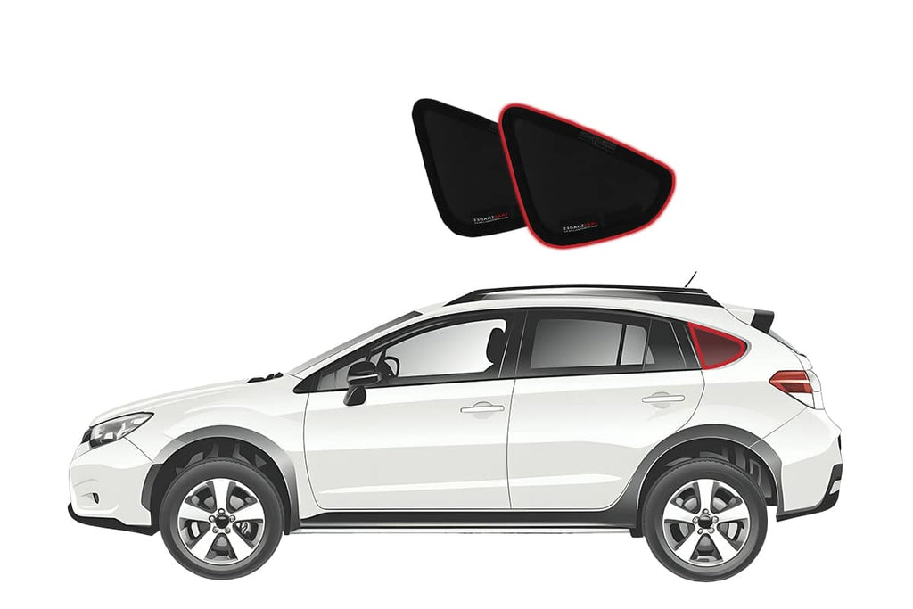 SUBARU XV/CROSSTREK 1ST GENERATION/IMPREZA HATCHBACK 4TH GENERATION PORT WINDOW SHADES (GP; 2011-2017)