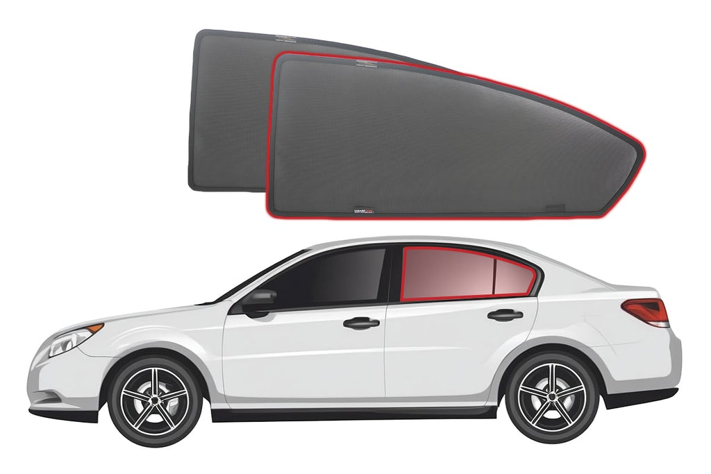 SUBARU LIBERTY/LEGACY SEDAN 5TH GENERATION CAR REAR WINDOW SHADES (2009-2014)