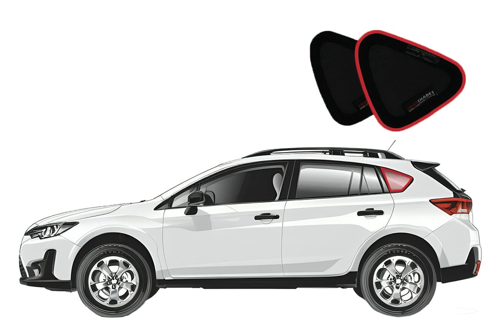 SUBARU CROSSTREK 3RD GENERATION/IMPREZA HATCHBACK 6TH GENERATION PORT WINDOW SHADES (GU; 2023-ON)