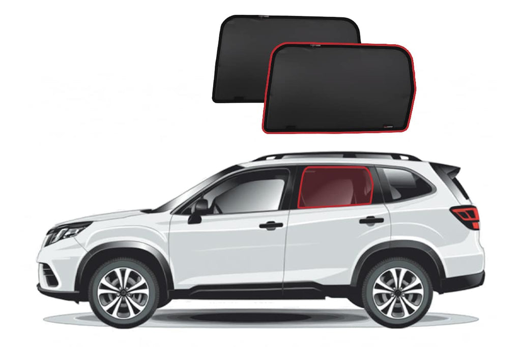 SUBARU FORESTER 6TH GENERATION CAR REAR WINDOW SHADES (SL; 2025-ON)