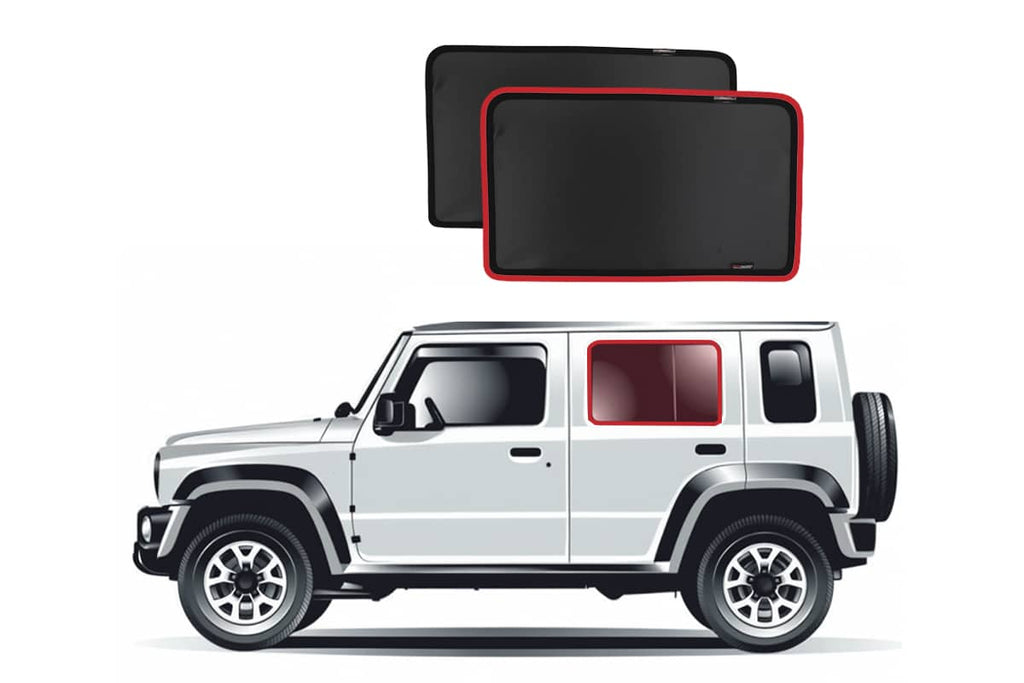 SUZUKI JIMNY XL 4TH GENERATION CAR REAR WINDOW SHADES (JC74; 2023-ON)
