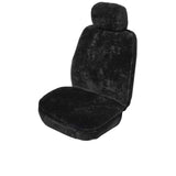 20mm SHEEPSKIN SEAT COVER FOR ALFA ROMEO 147 HATCHBACK 01-10