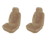 20mm SHEEPSKIN SEAT COVER FOR ABARTH 500E HATCHBACK 23-ON