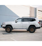 MCC CHROME PLATE SIDE RAIL & SWIVAL KIT FOR TOYOTA LANDCRUISER 22-ON