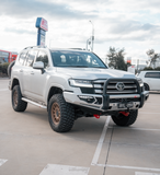 MCC PHOENIX SINGLE BLACK LOOP STEEL BULLBAR FOR TOYOTA LANDCRUISER 22-ON