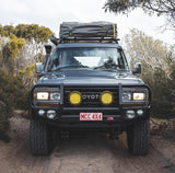 MCC FALCON A-FRAME BULLBAR WITHOUT FOG LIGHTS FOR TOYOTA LANDCRUISER 80-90