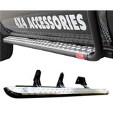 MCC CHROME PLATE SIDE RAIL & SWIVAL KIT FOR MITSUBISHI TRITON 15-19