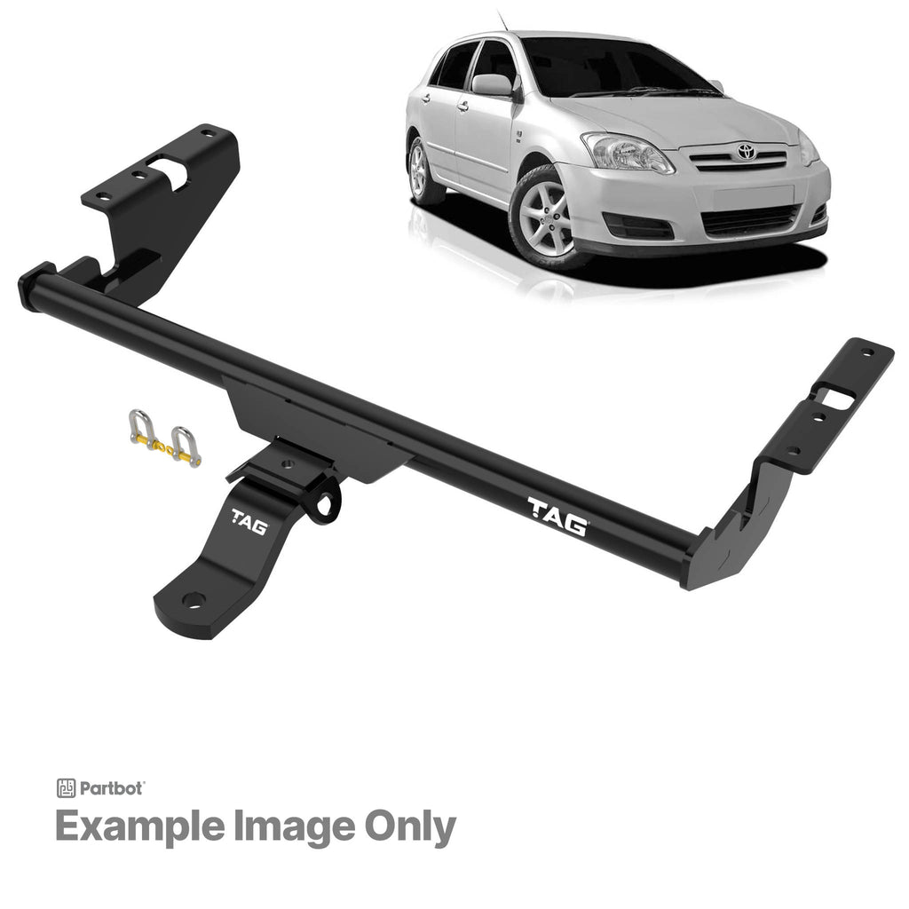 TAG STANDARD DUTY TOWBAR KIT FOR TOYOTA COROLLA 01-07