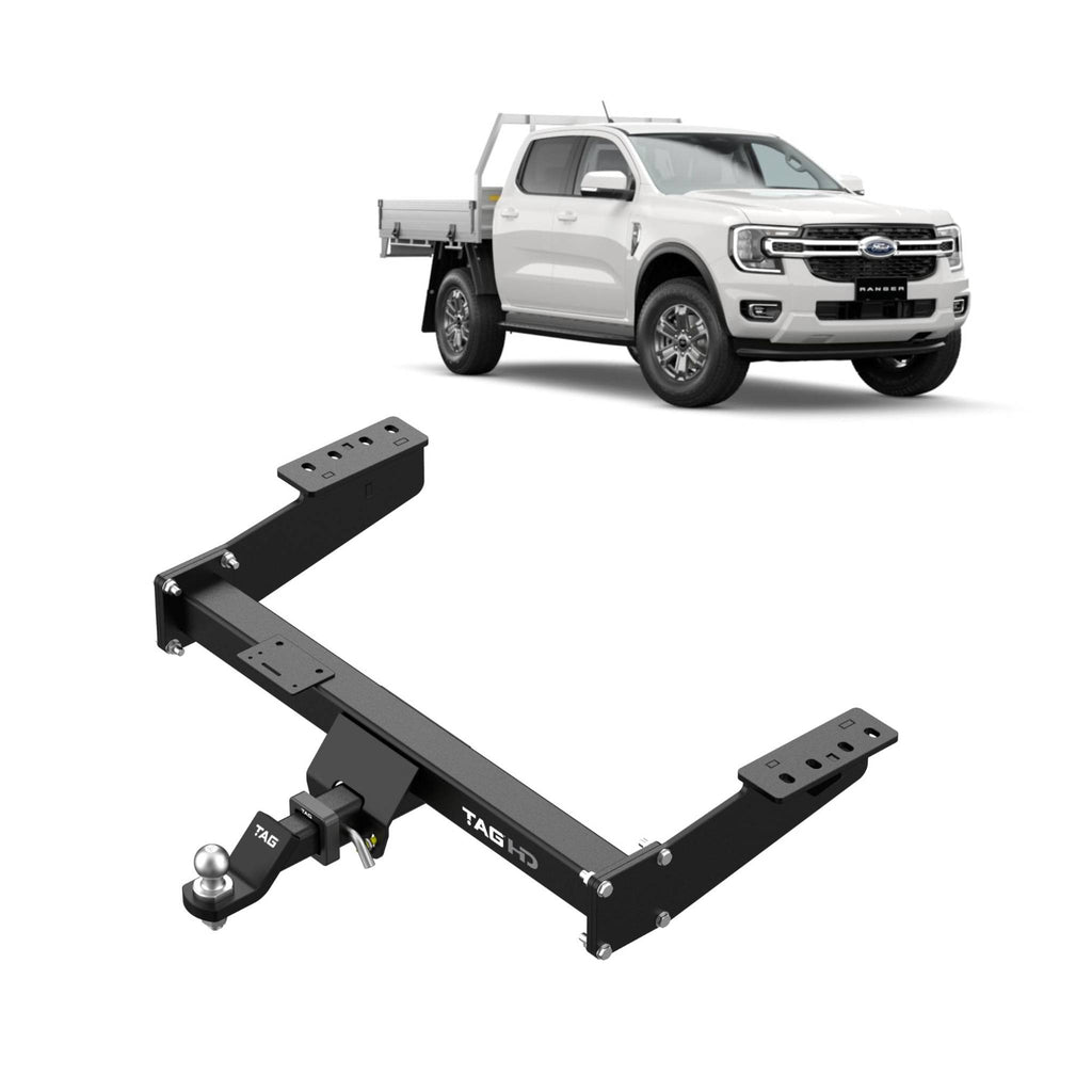 TAG HEAVY DUTY EXTENDED TOWBAR KIT FOR FORD RANGER 22-ON