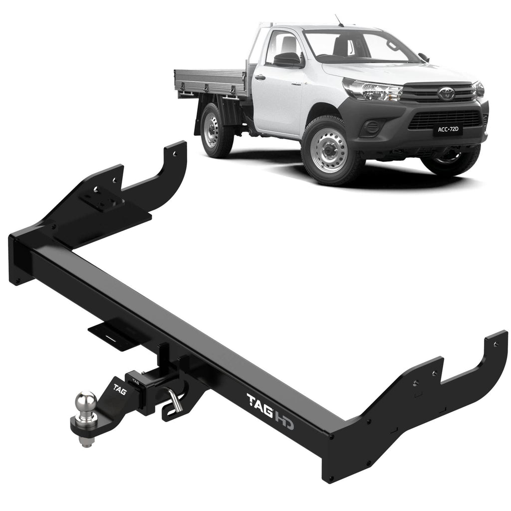 TAG HEAVY DUTY EXTENDED TOWBAR KIT FOR TOYOTA HILUX 15-ON