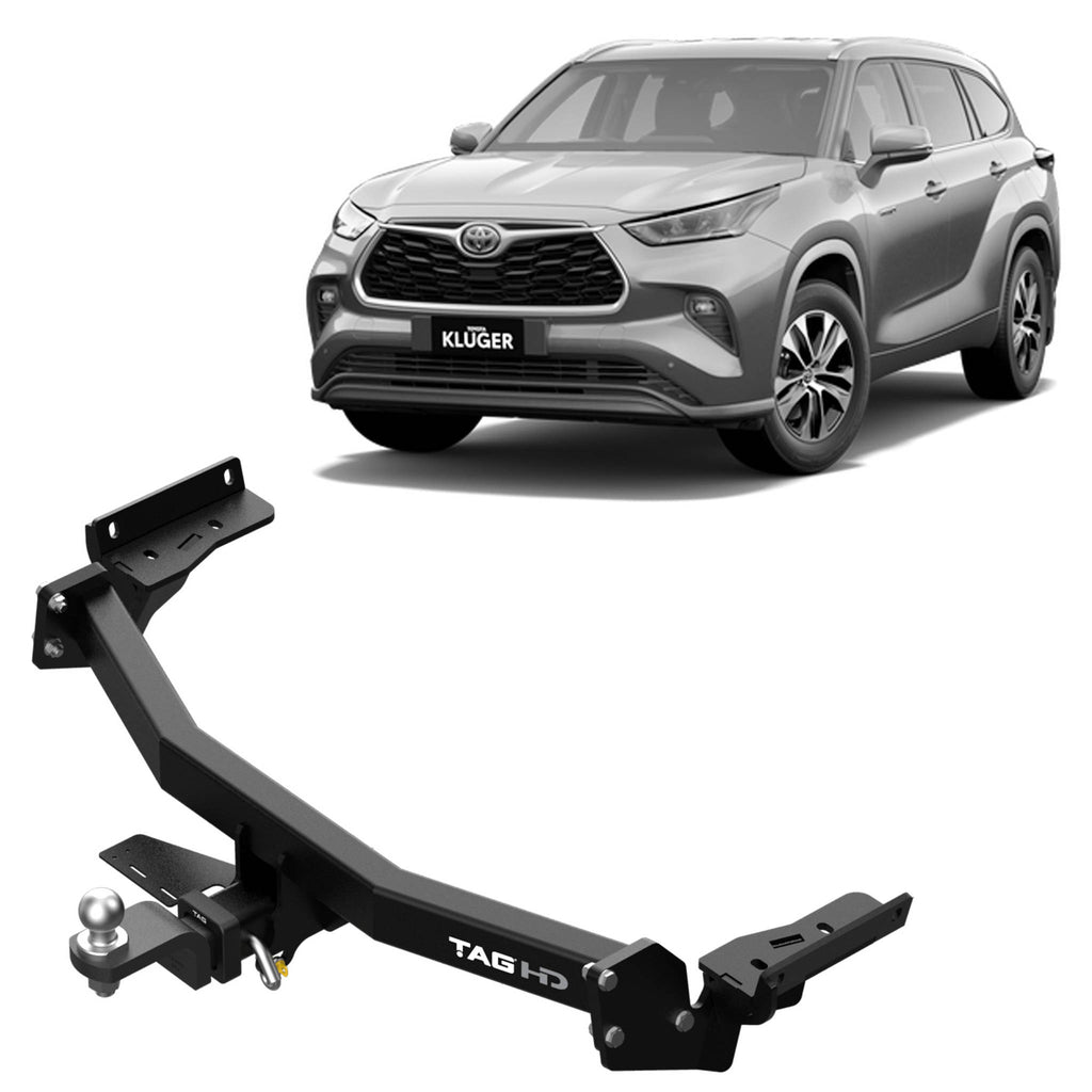 TAG HEAVY DUTY TOWBAR KIT FOR TOYOTA KLUGER 21-ON