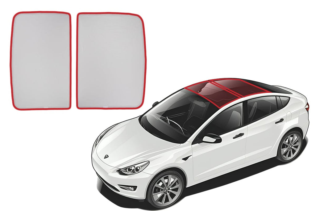 TESLA MODEL Y PREMIUM PANORAMIC GLASS SHADE (2 PIECES)