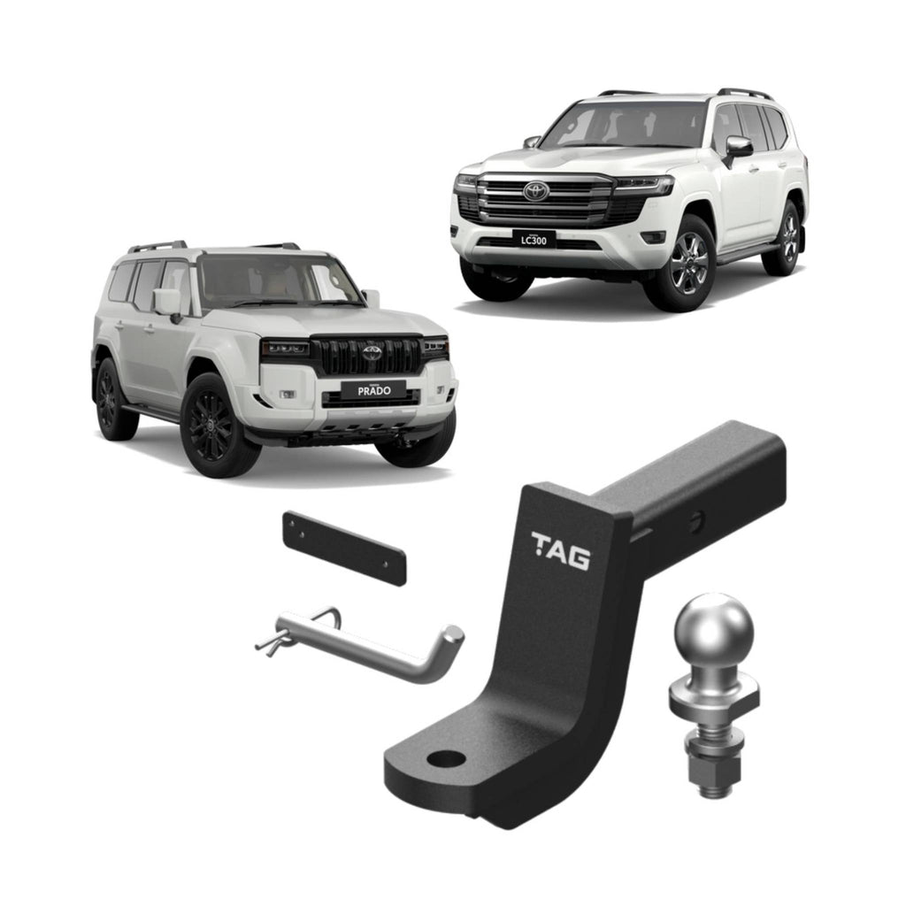 TAG HEAVY DUTY TOWBAR KIT FOR TOYOTA LANDCRUISER 21-ON