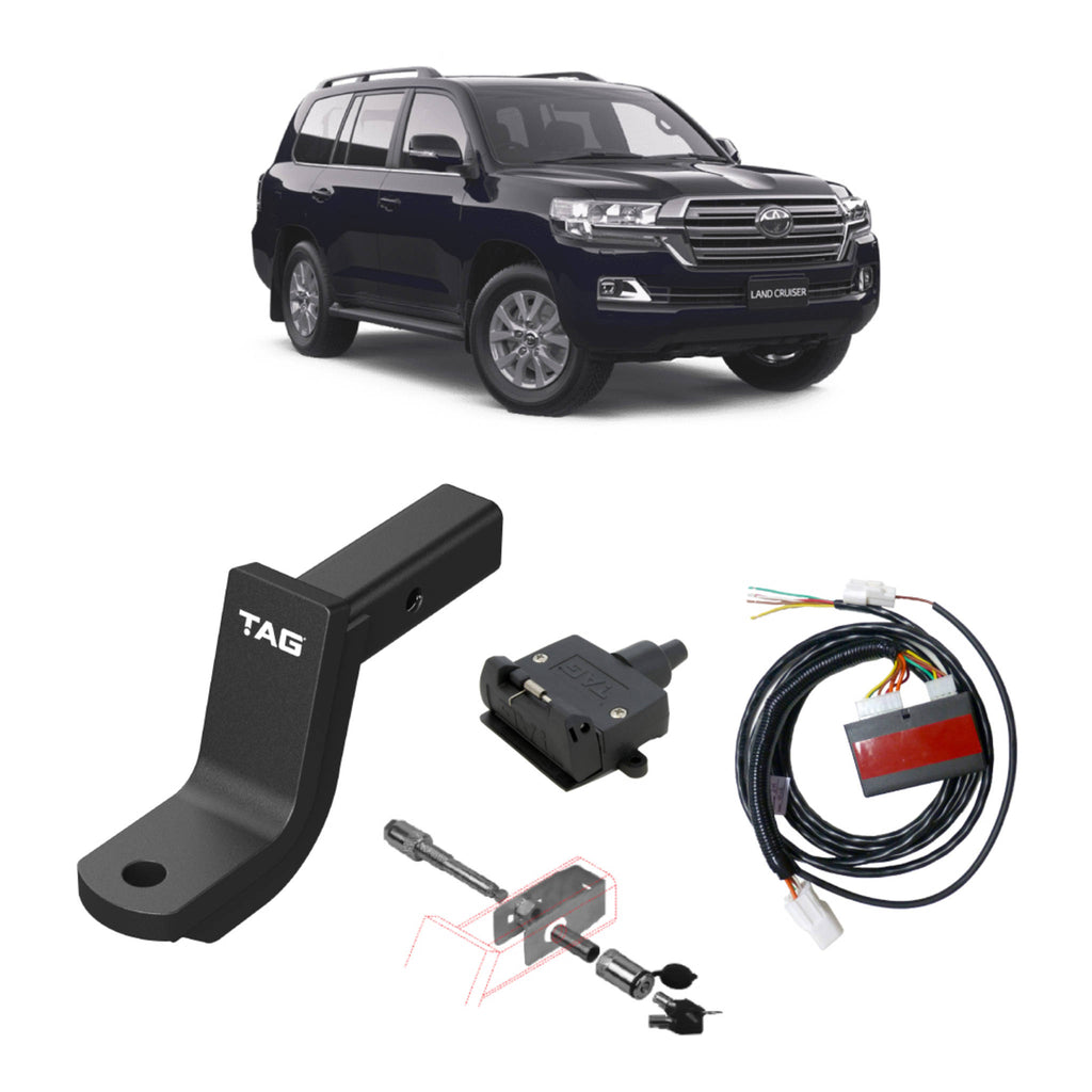 TAG HEAVY DUTY TOWBAR KIT FOR TOYOTA LANDCRUISER 07-21