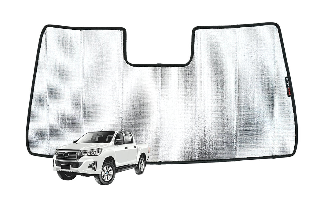 TOYOTA HILUX 8TH GENERATION | TRUCKMASTERS OX FRONT WINDSCREEN SUN SHADE (AN120/AN130; 2015-ON)