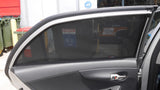 TOYOTA COROLLA SEDAN 10TH GENERATION CAR REAR WINDOW SHADES (E140/E150; 2006-2013)
