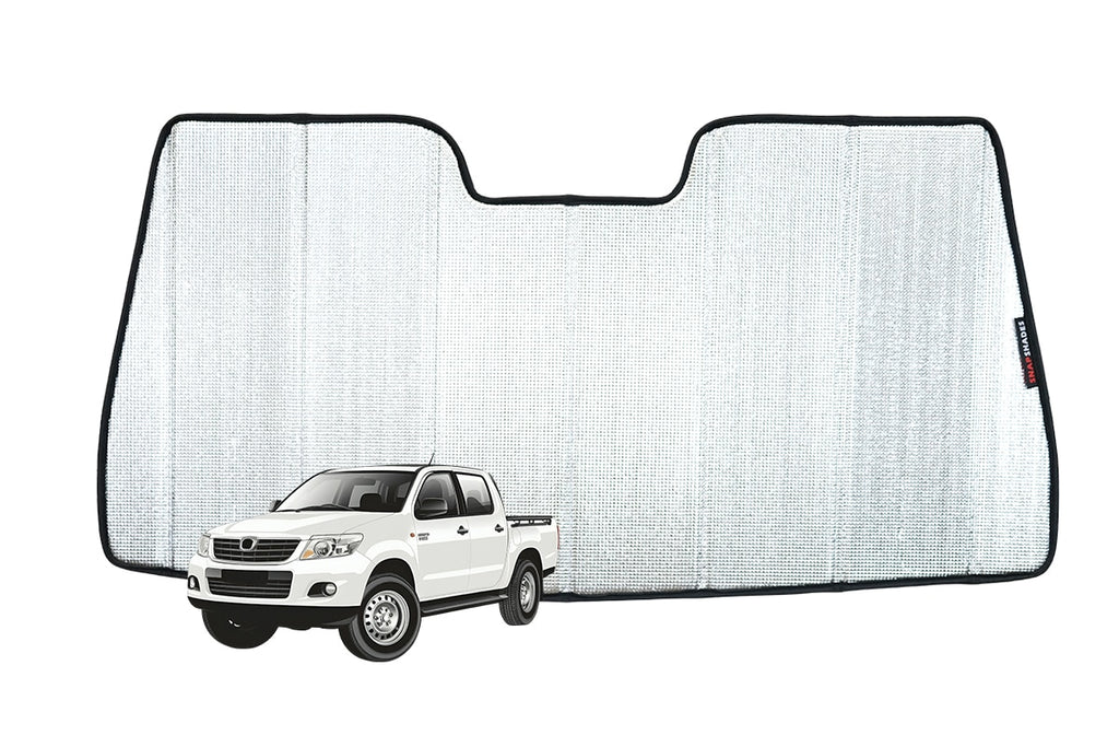 TOYOTA HILUX 7TH GENERATION | TRUCKMASTERS OX FRONT WINDSCREEN SUN SHADE (AN10/AN20/AN30; 2004-2015)